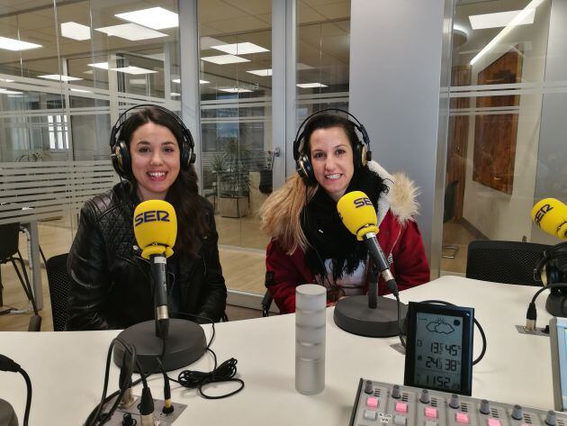 Cristina Camarero y beatriz Román