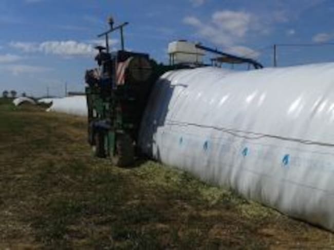 Una màquina d'ensitjar moderna.