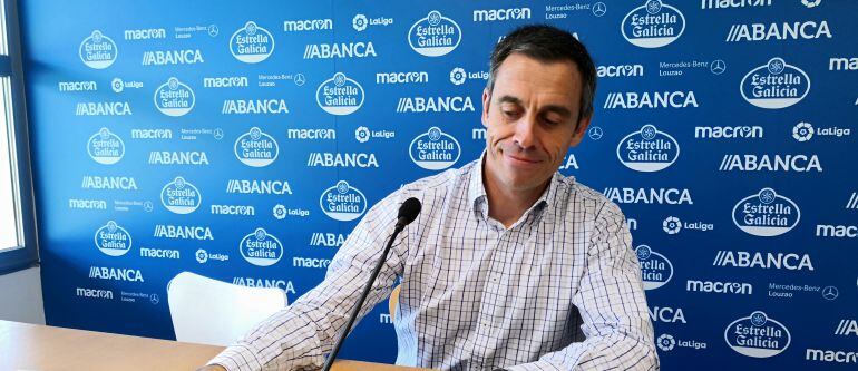 Carmelo del Pozo en rueda de prensa