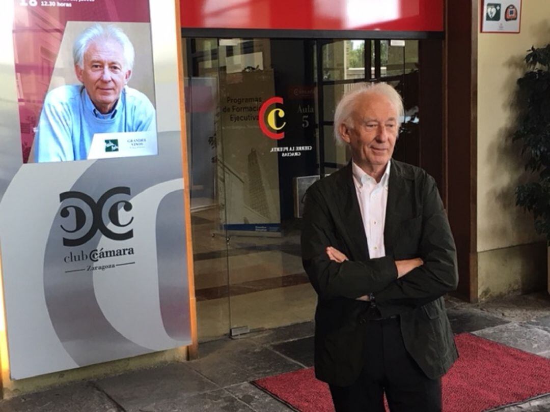 Albert Boadella, en la Cámara de Comercio de Zaragoza 