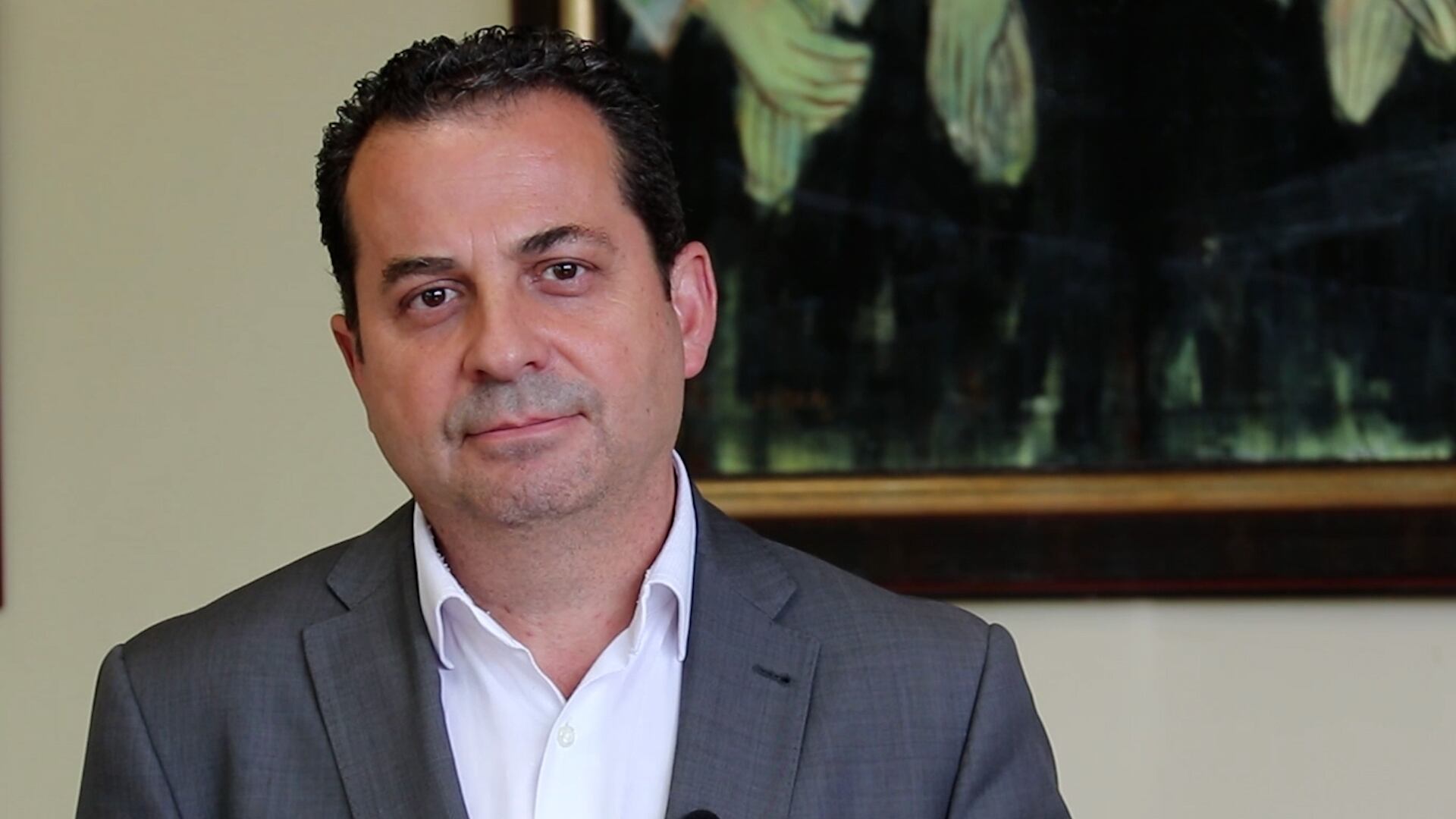 Julio Manuel de Luis, director de la Escuela de Minas de Torrelavega.