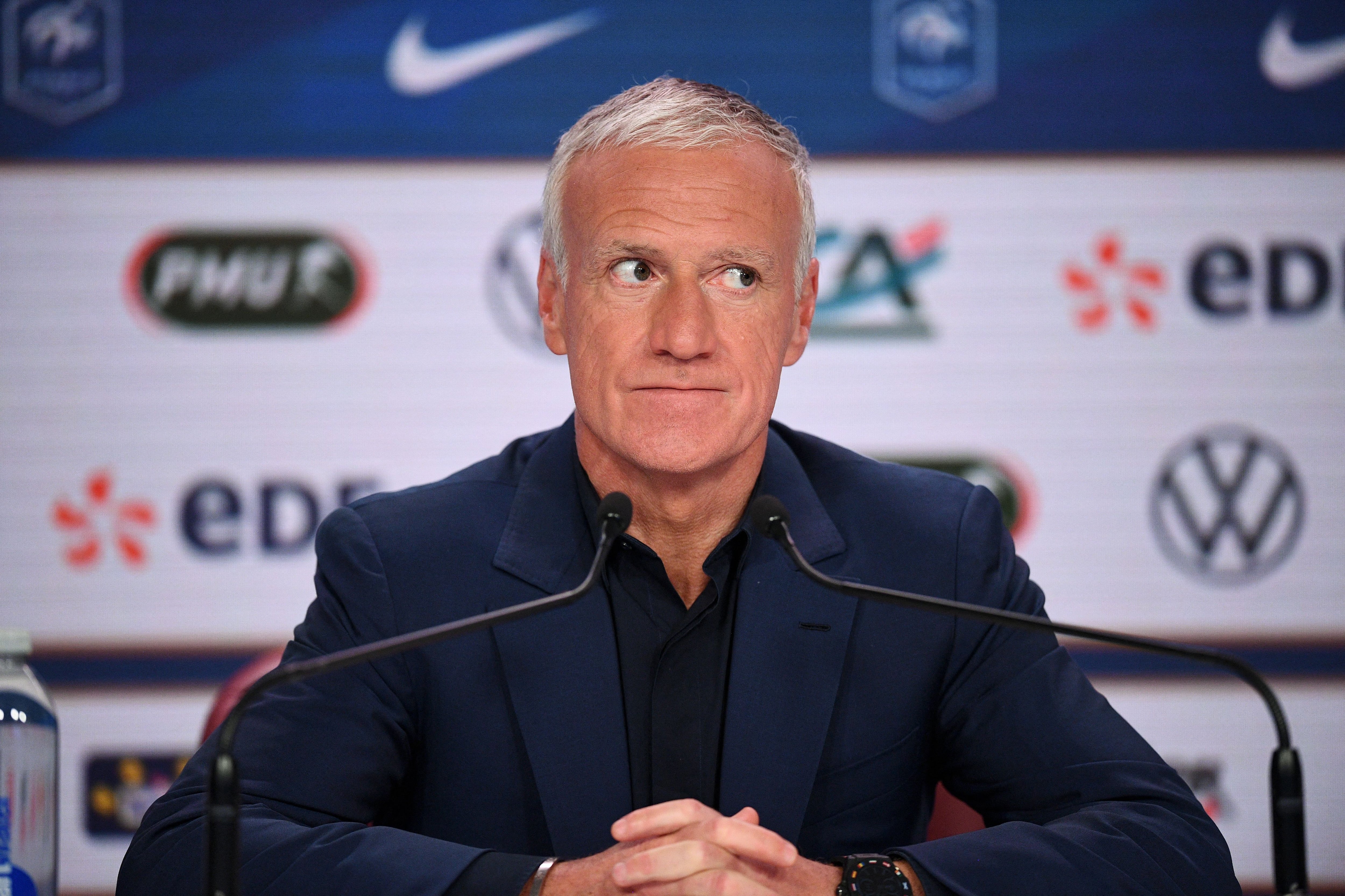 Didier Deschamps, seleccionador francés