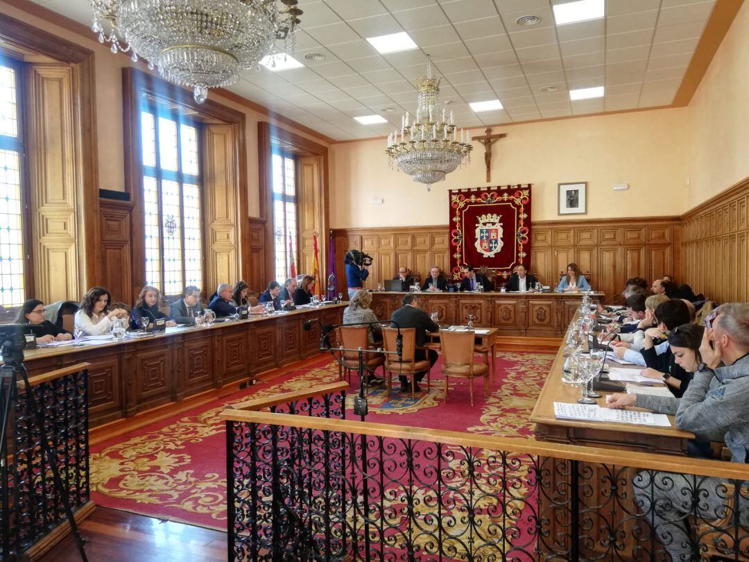 Pleno ordinario del mes de febrero del Ayuntamiento de Palencia