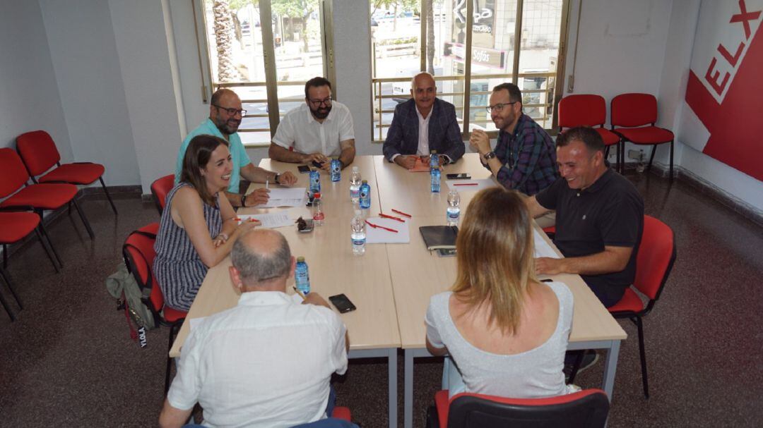 Reunión PSOE Compromis