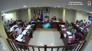 Pleno municipal de Águilas