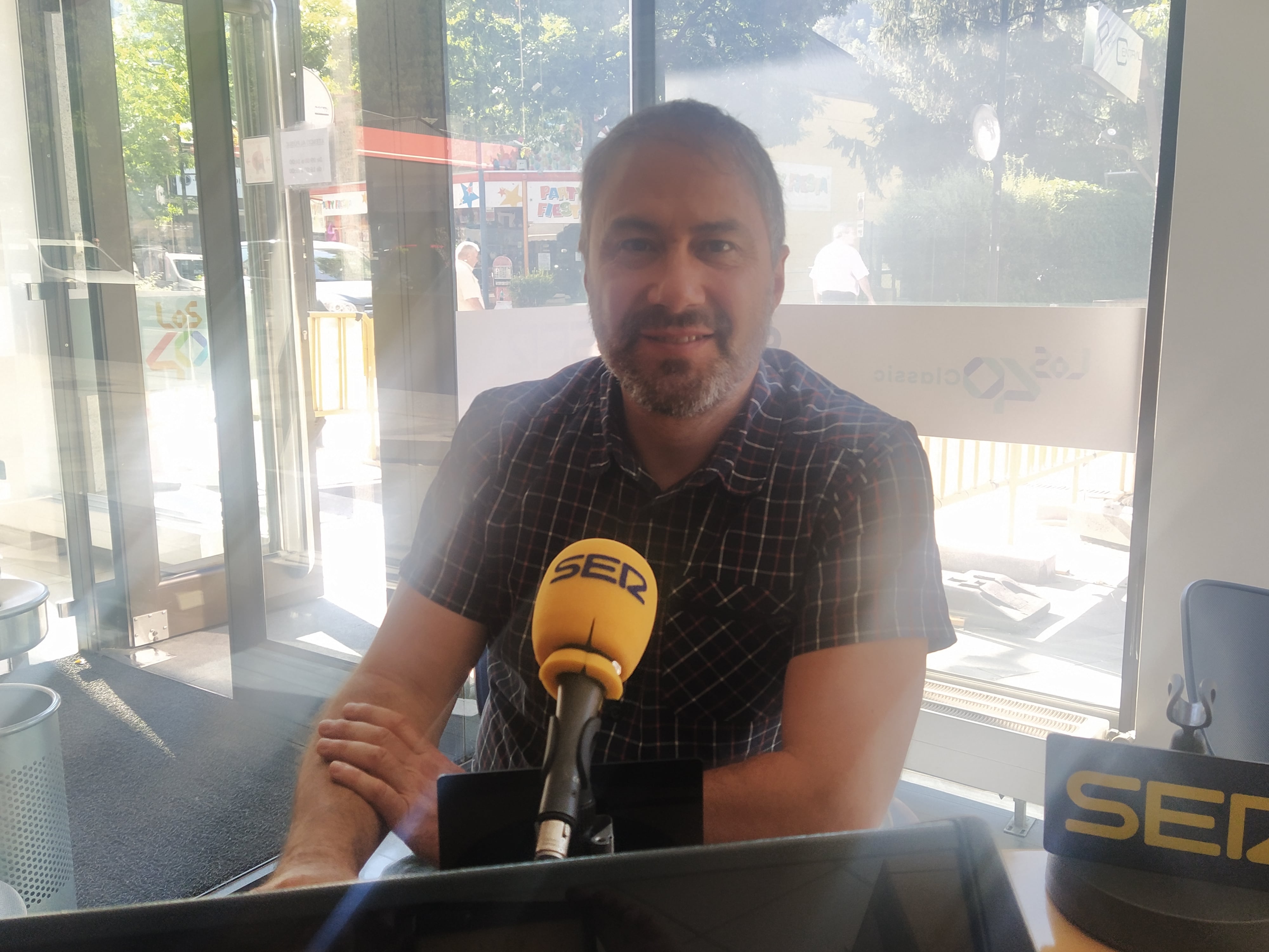 El conseller del PS d&#039;Encamp, David Ríos, en una entrevista a la Cadena SER