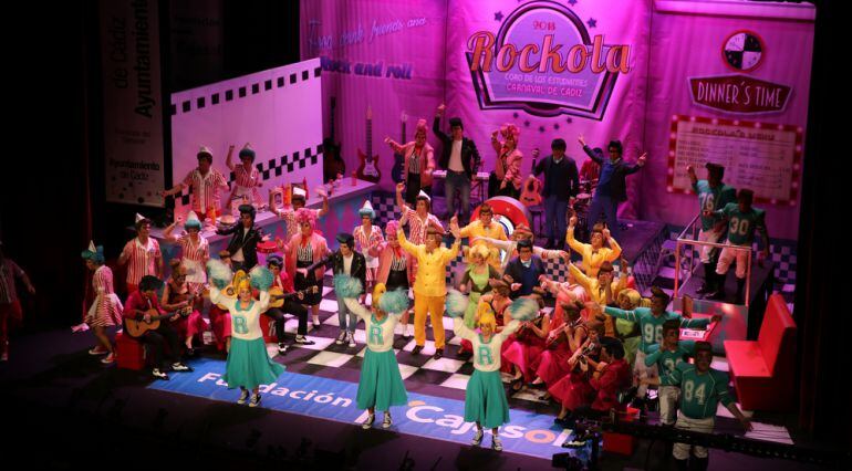 El coro Rockola en su pase de preliminares en el COAC 2018