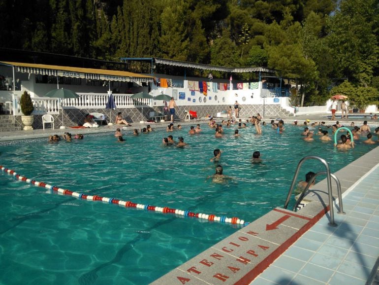 Piscina de agua termal de Atarfe(Granada)