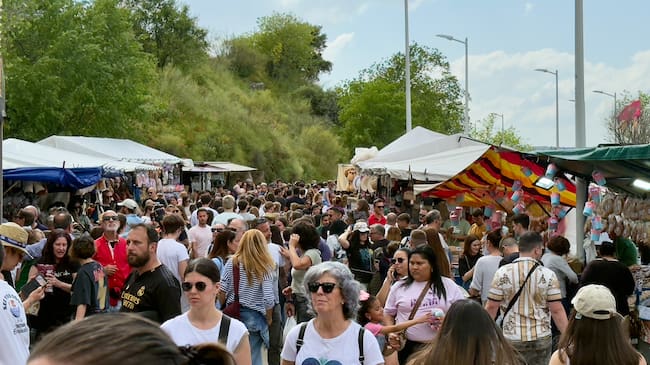 Miles de personas se vuelven a congregar en la Romería del Valle de Toledo