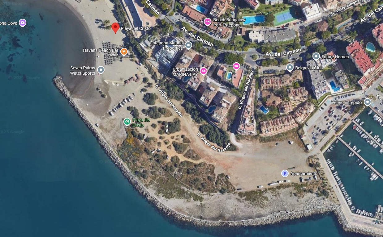 Explanada ganada al mar en Estepona