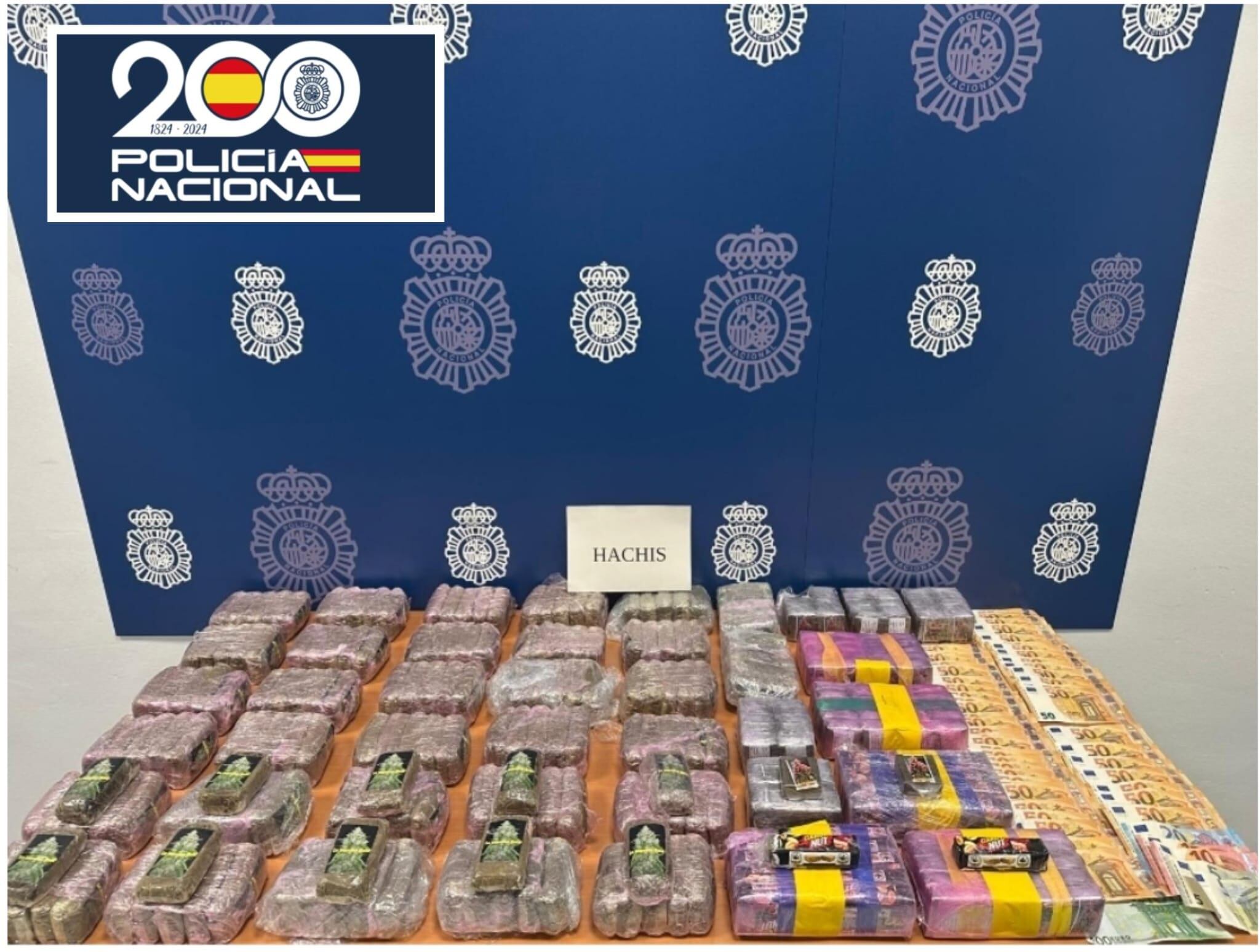 Objetos de los que se ha incautado la Policía Nacional.