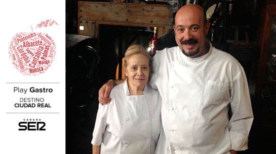 Mª José y Rubén, dos generaciones en El Bodegón de Daimiel.