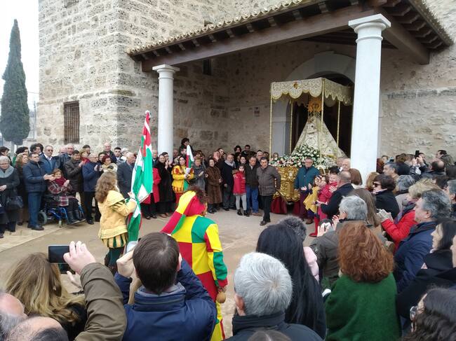 Inicio de la procesión de la Soldadesca en 2020