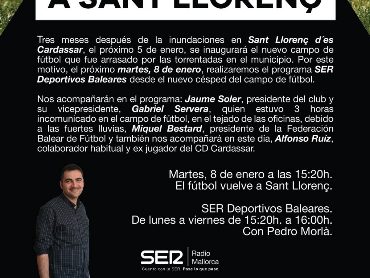El fútbol vuelve a Sant Llorenç
