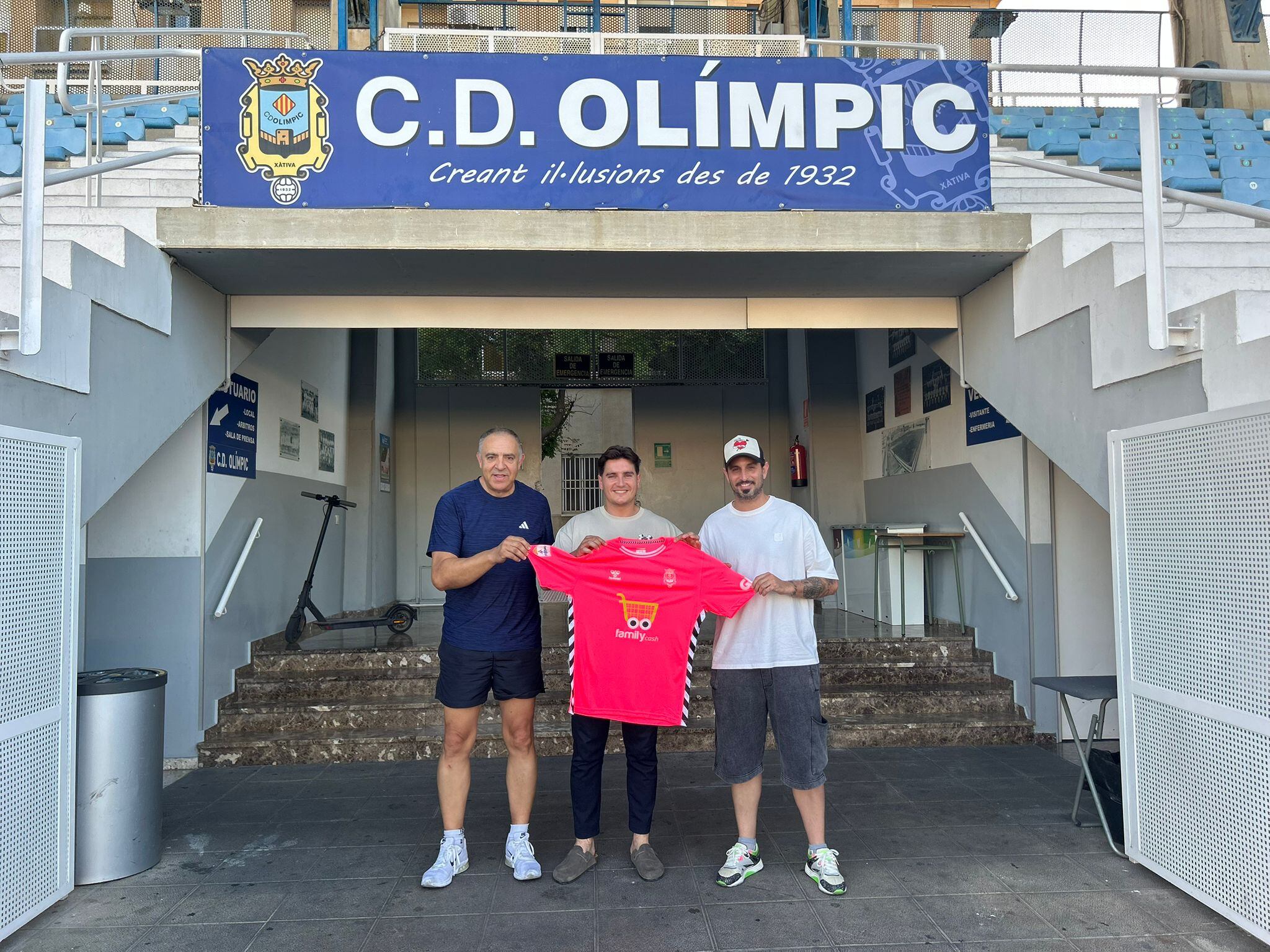 Emilio Gil, primer fichaje del CD Olímpic