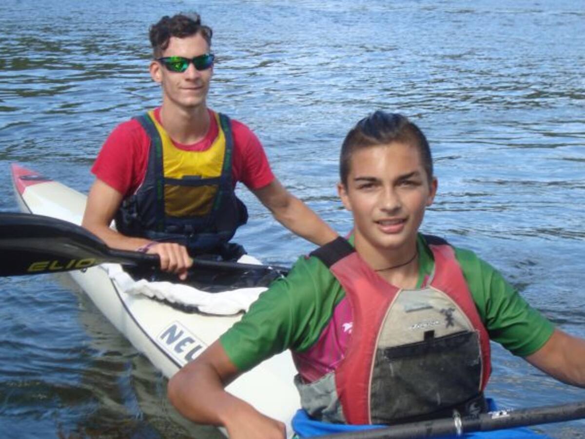 Dos palistas de la ADZ, subcampeones de España