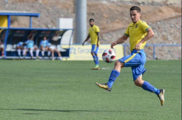 Pipo Santana en su época como jugador de la UD Las Palmas.