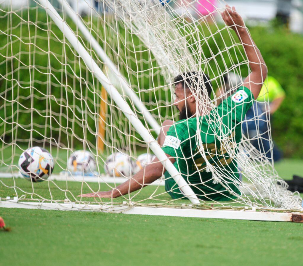 Mourad marca el gol de la victoria en el amistoso ante el Getafe