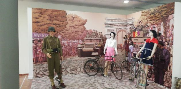 Espacio en el que se recuerda la liberación de París por parte de "La Novena", la unidad militar formada por españoles