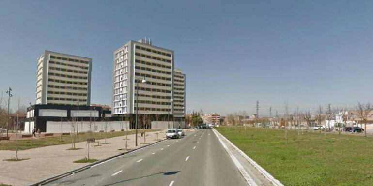 La calle Puente Alto donde su sorprendido el joven conductor