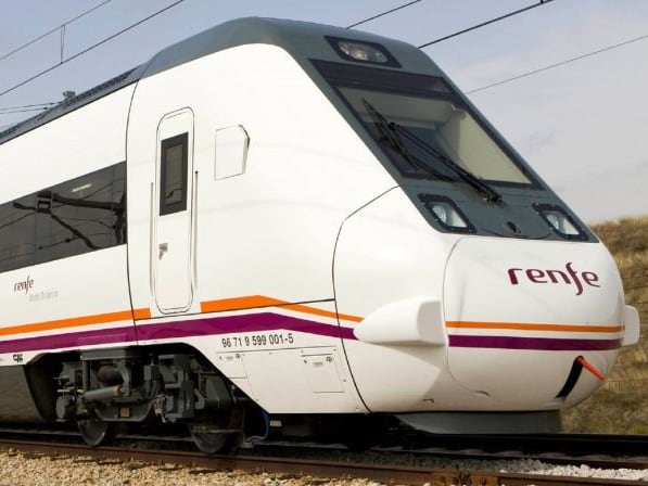 Imagen de archivo de un tren de Renfe