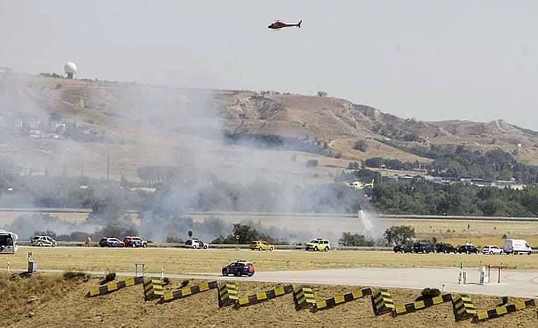 Accidente de un avión de Spanair al despegar de Barajas el 20 de agosto de 2008.