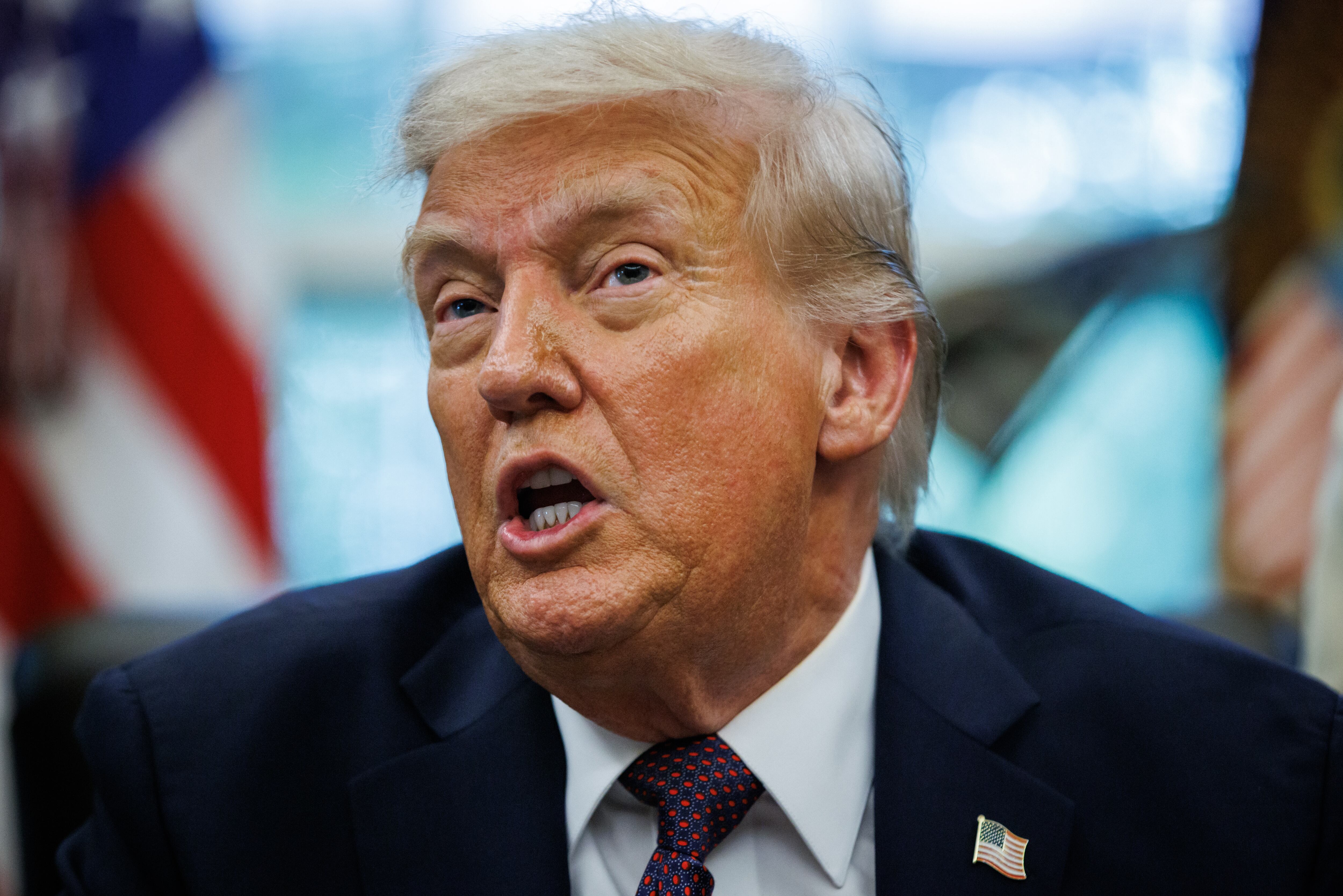 El presidente de EEUU, Donald Trump.