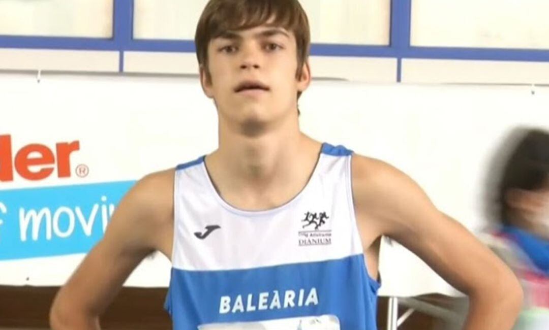 El atleta Pablo Negre.