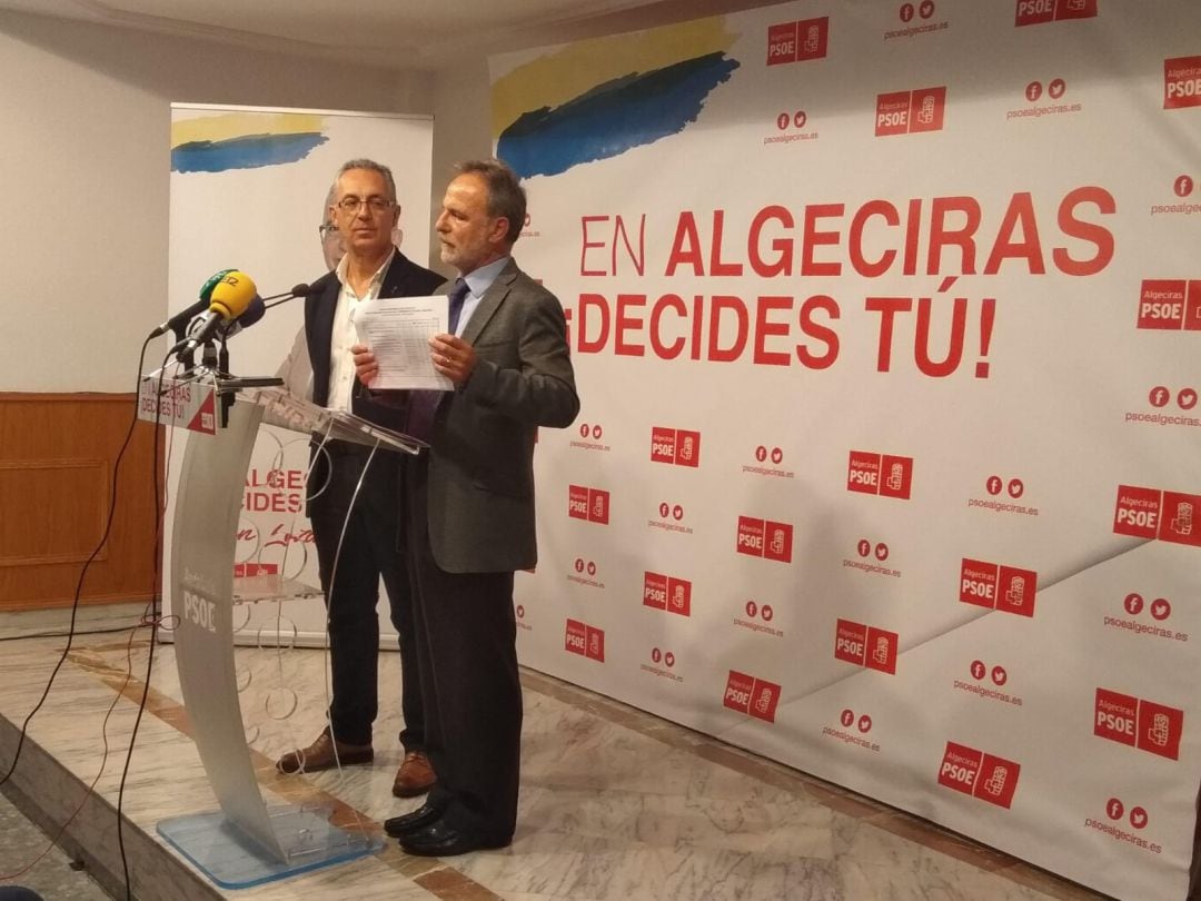 Lozano y De la Encina, en rueda de prensa este jueves.