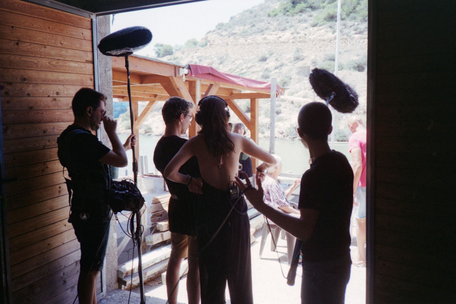 Rodaje del documental de La Algameca Chica