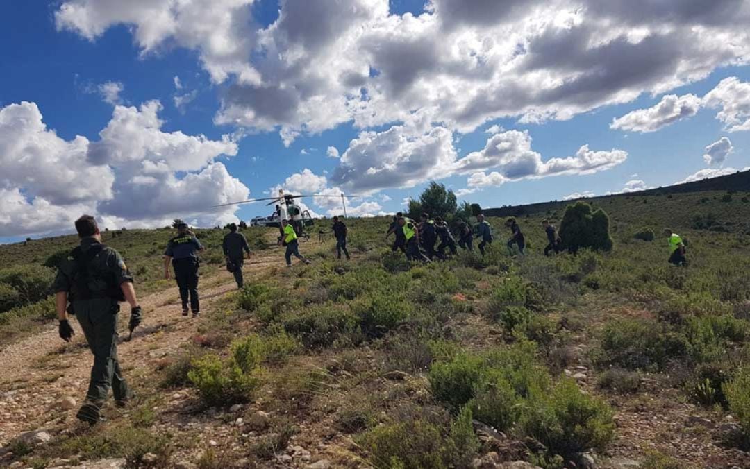 Amplio dispostivo desplegado en la provincia de Teruel para detener al denominado &#039;Rambo de Requena&#039;. Archivo