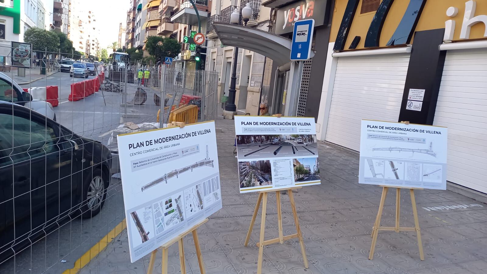 Regresan los trabajos a la Avenida de la Constitución