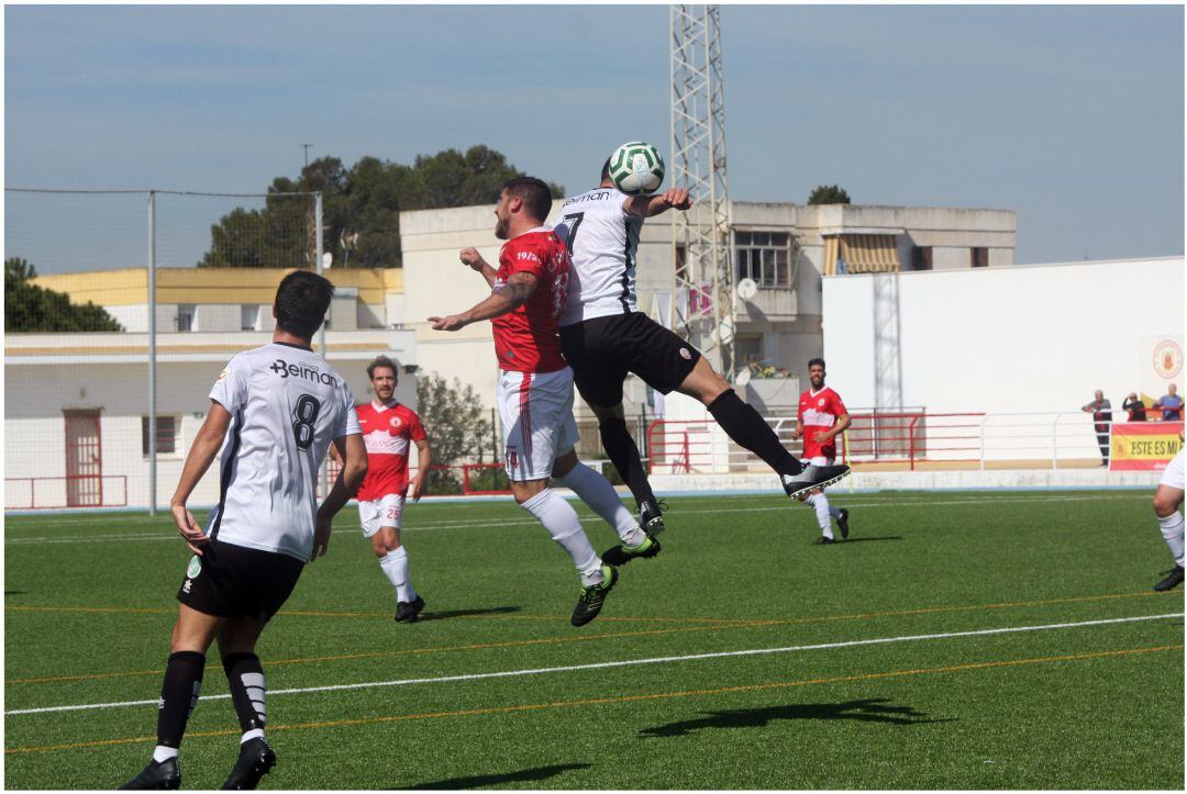 Un momento de un partido.