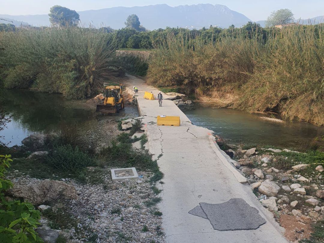 Pas de Xàtiva en el río Serpis 