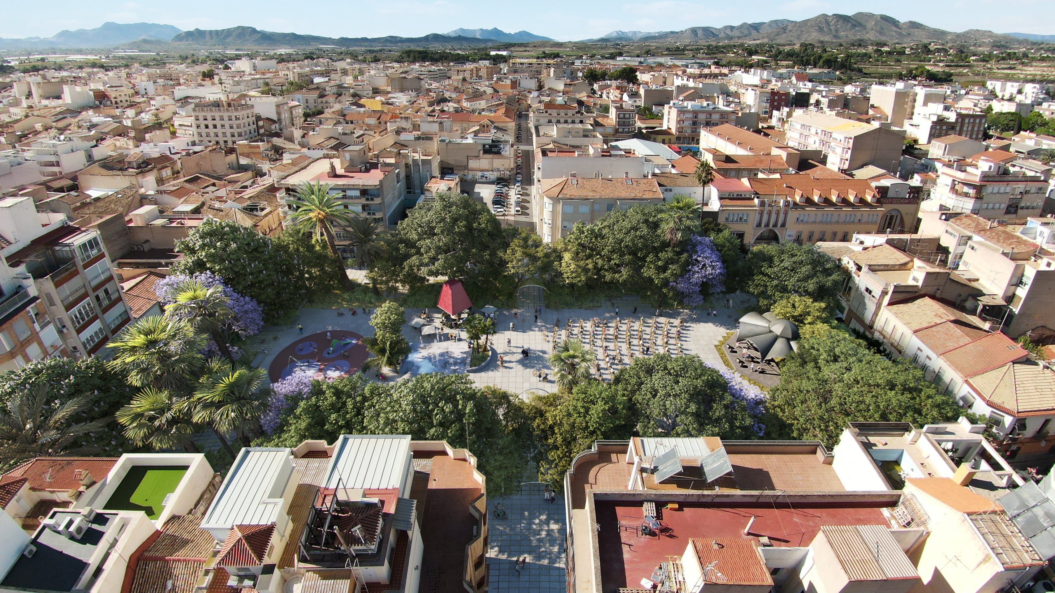 La renovación de La Glorieta es uno de los proyectos sobre los que la ciudadanía podrá mostrar su opinión