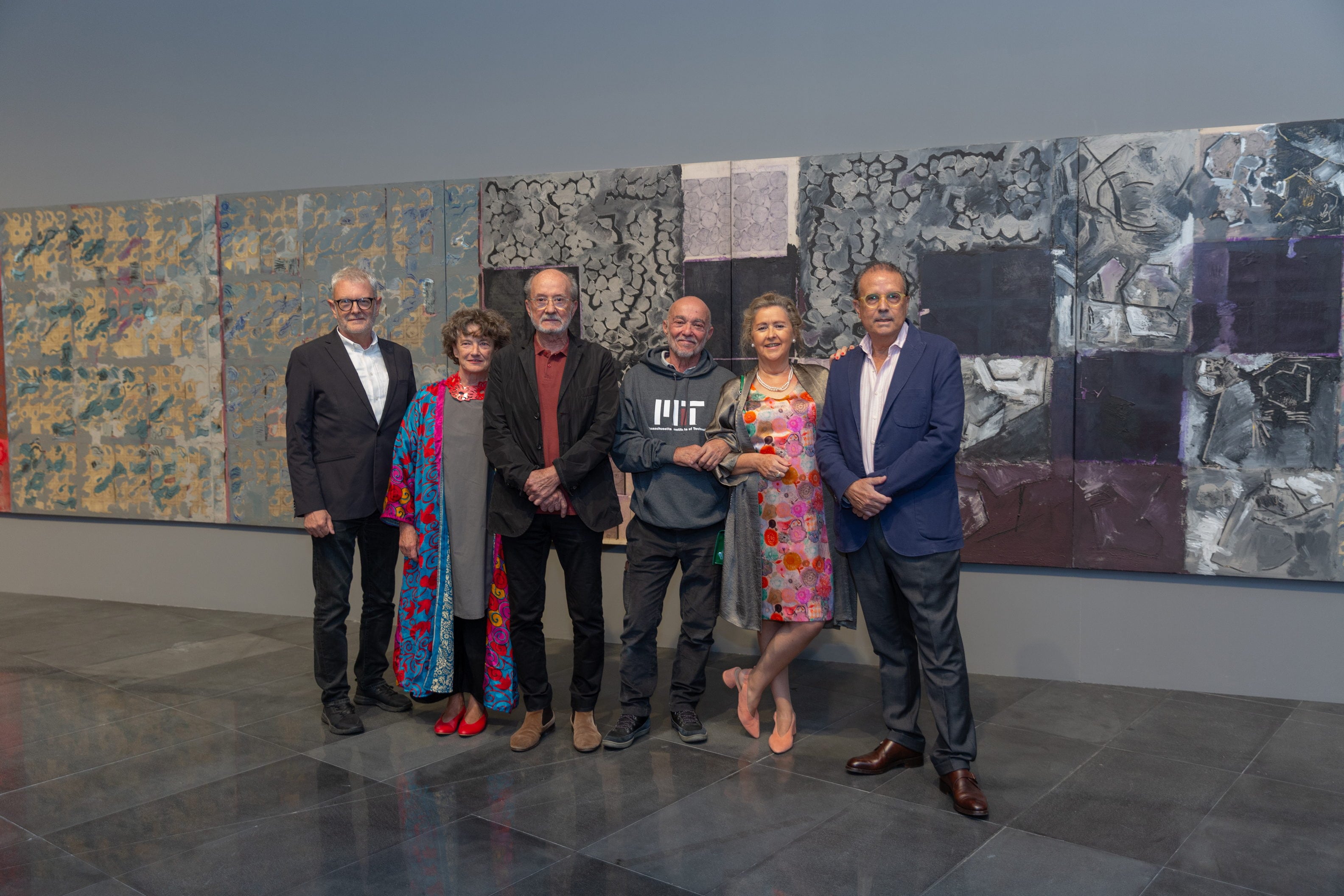 Presentación de la exposición '39 décimos', de José Luis Alexanco