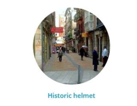 El Casco Histórico de Santander.