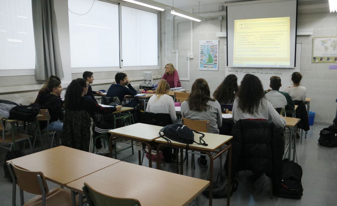 Aula de l&#039;institut Baix Camp de Reus