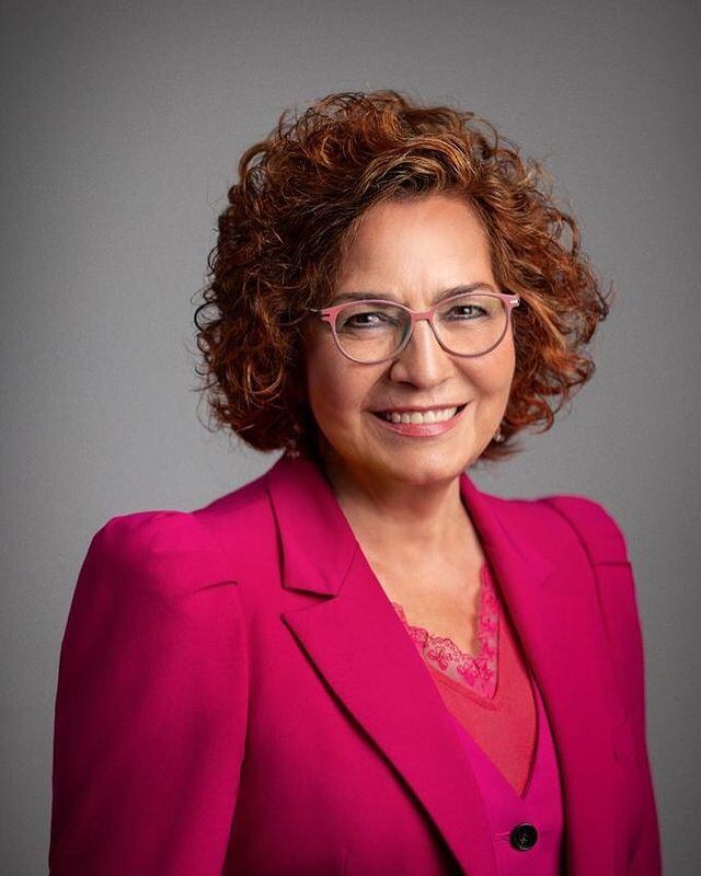 La candidata al Senado, Carmen Riolobos.