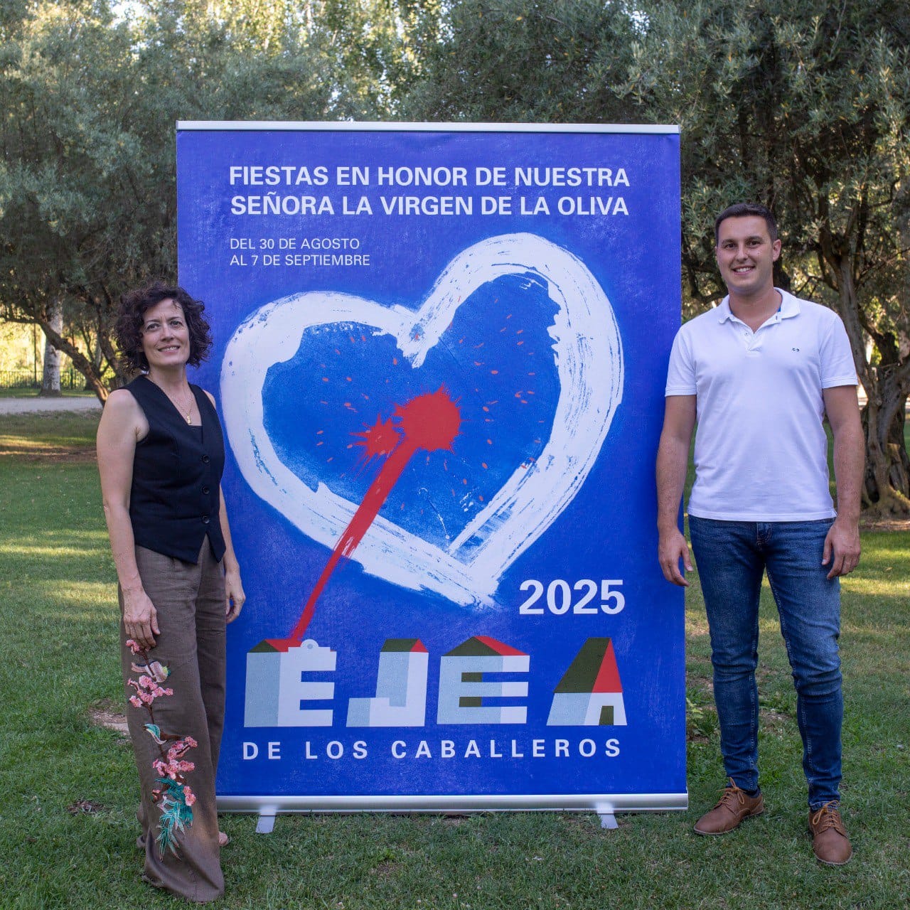 Cartel Fiestas de Ejea 2025