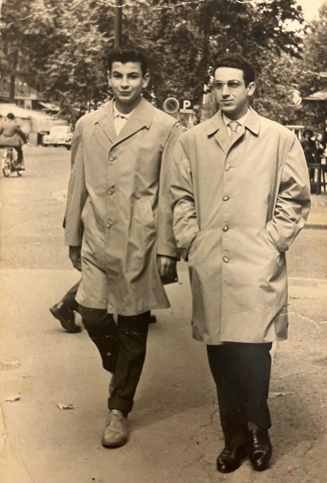 Jaime con su hermano