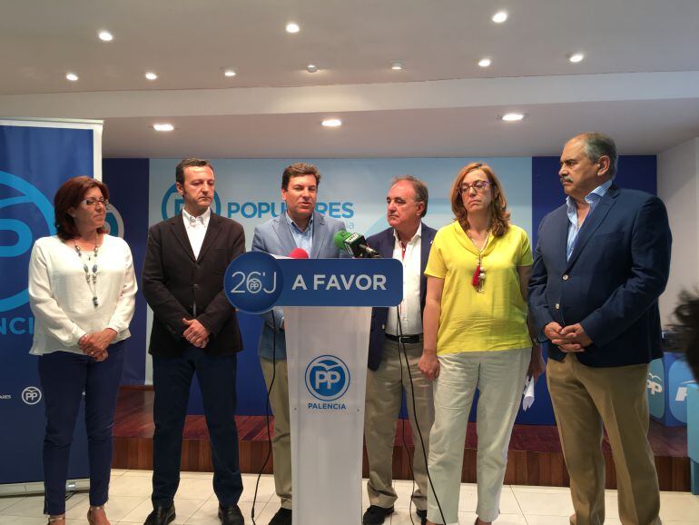 El PP de Palencia valora sus resultados electorales