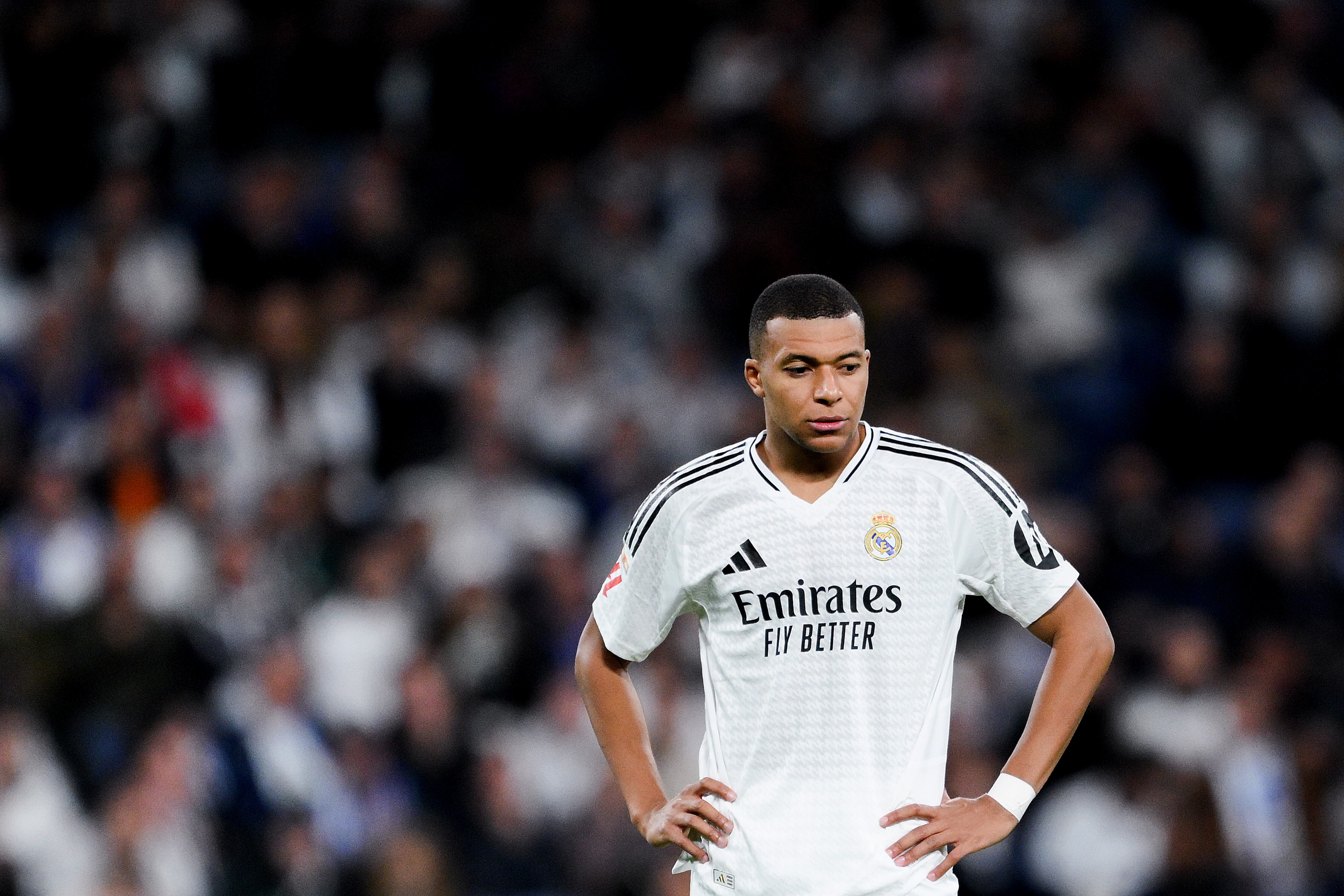 Kylian Mbappé, durante el partido entre Real Madrid y FC Barcelona