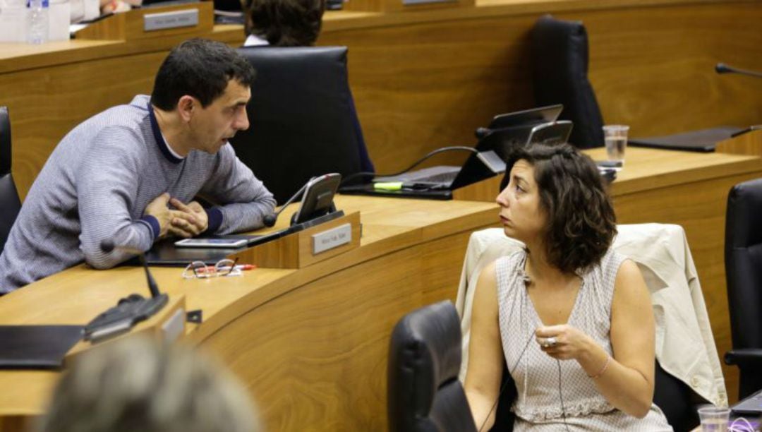 Rubén Velasco y Laura Pérez