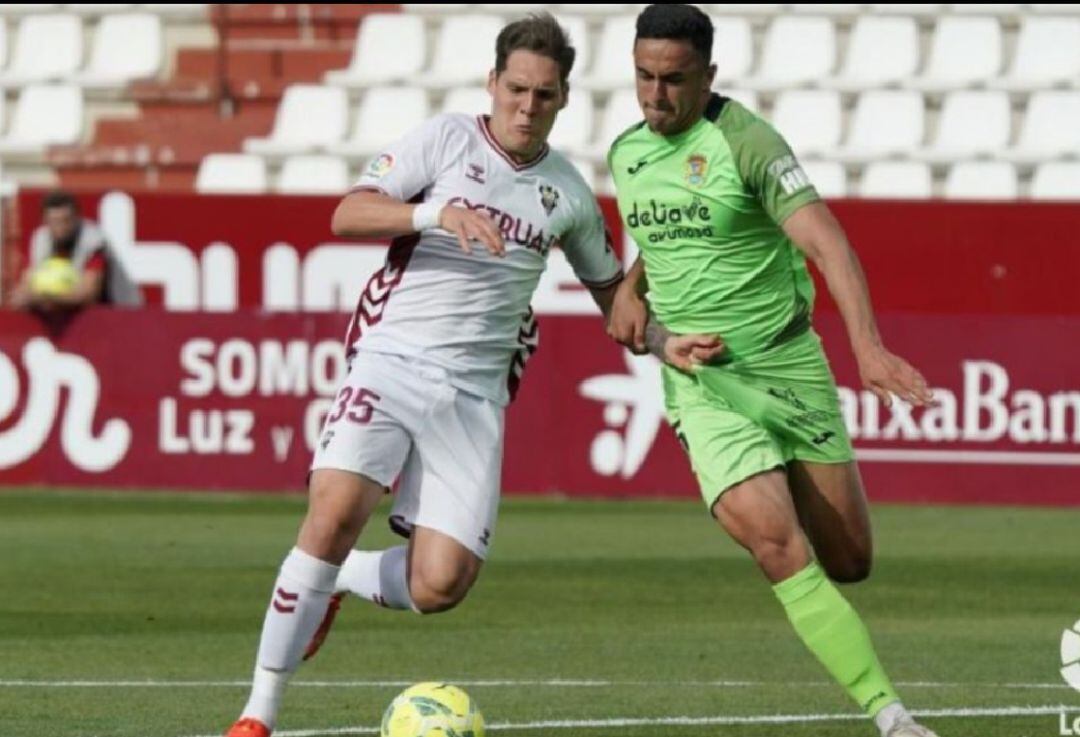 Derrota del Albacete ante el Fuenlabrada en el Carlos Belmonte