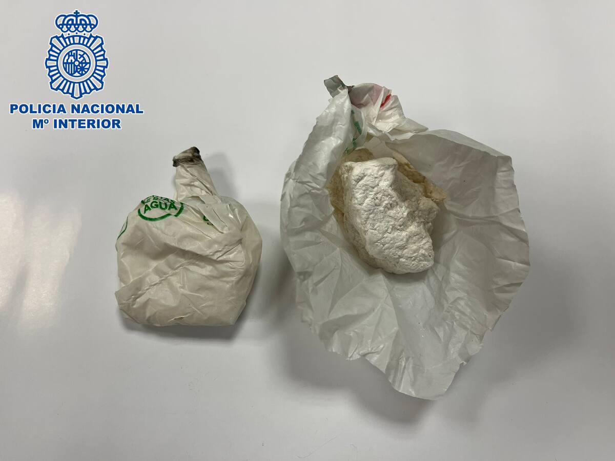 Detenido en Andújar con 100 gramos de cocaína cuando estaba en libertad condicional