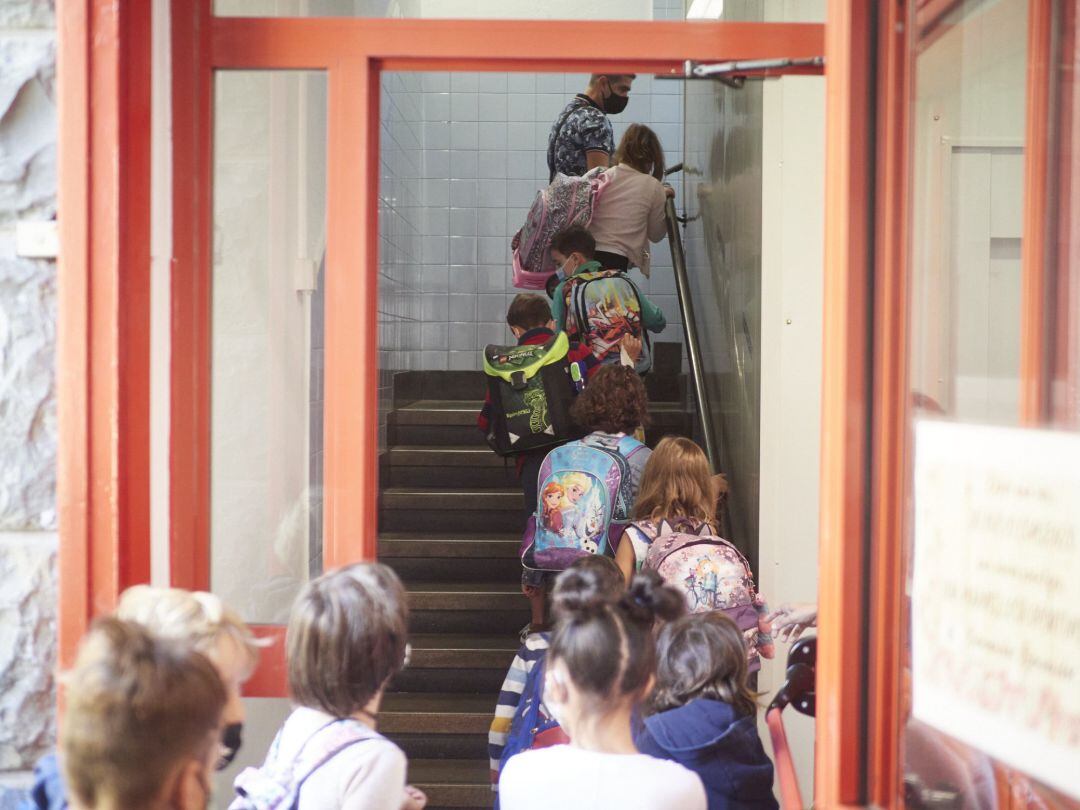 Vuelta al cole en un colegio público