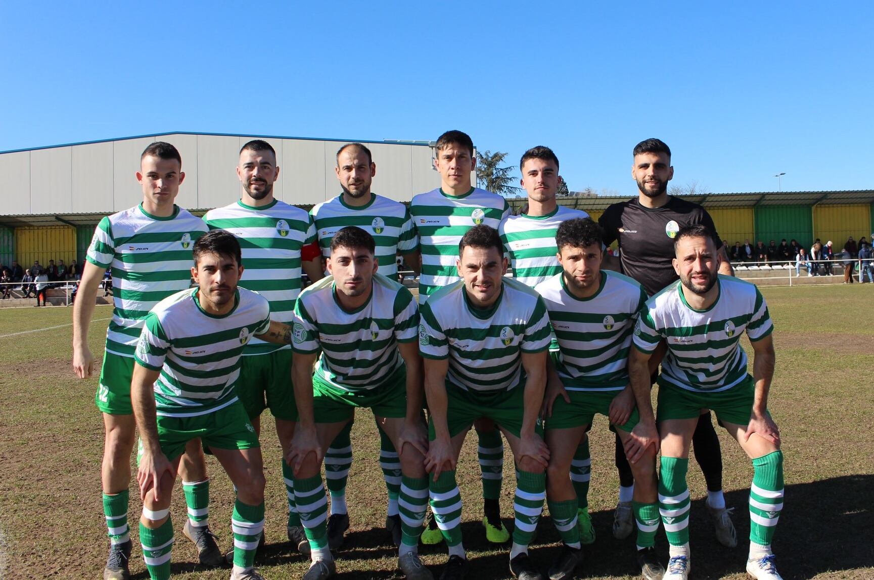 El once titular de los leoneses en el reciente encuentro frente al Astorga en Los Dominicos