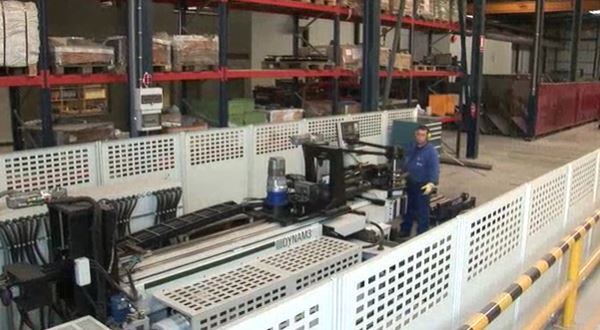 Interior de la industria Gaypu en Huesca