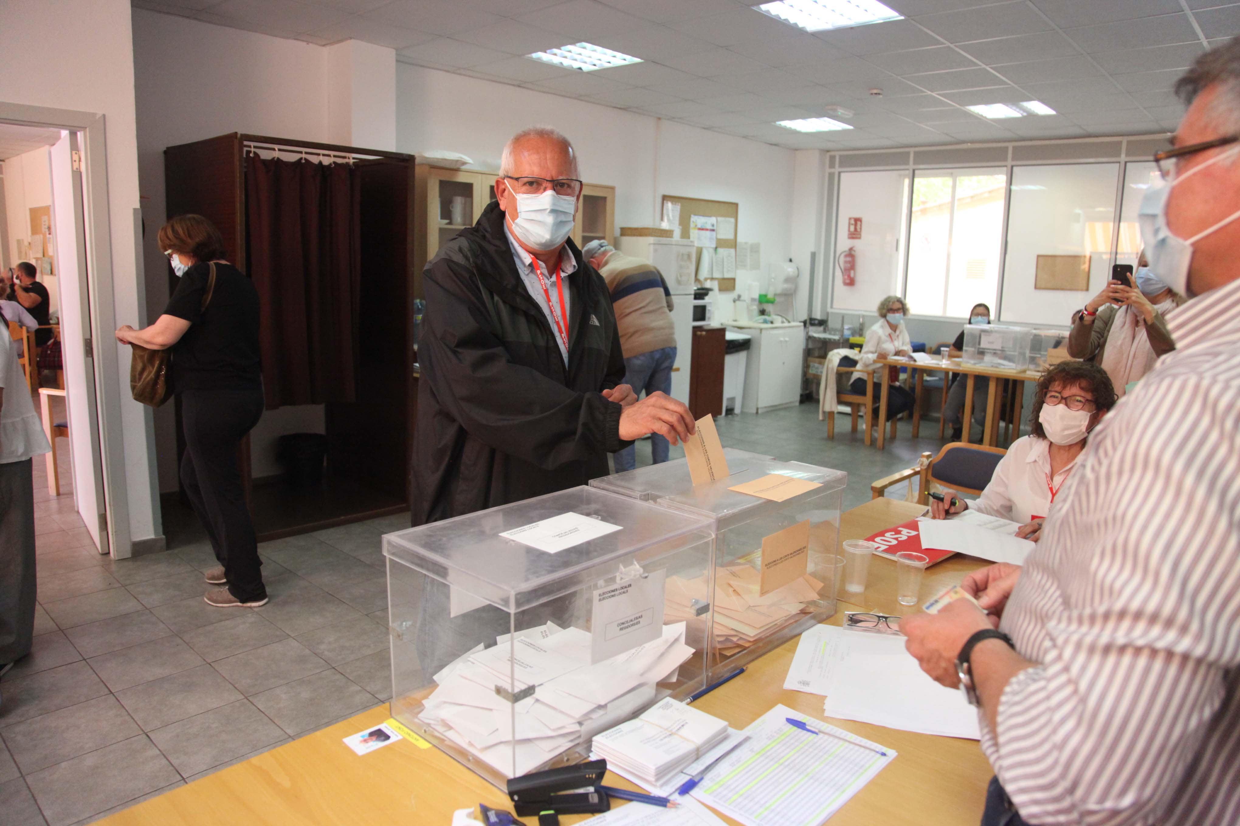 El candidato del PSPV-PSOE, Vicent Grimalt.